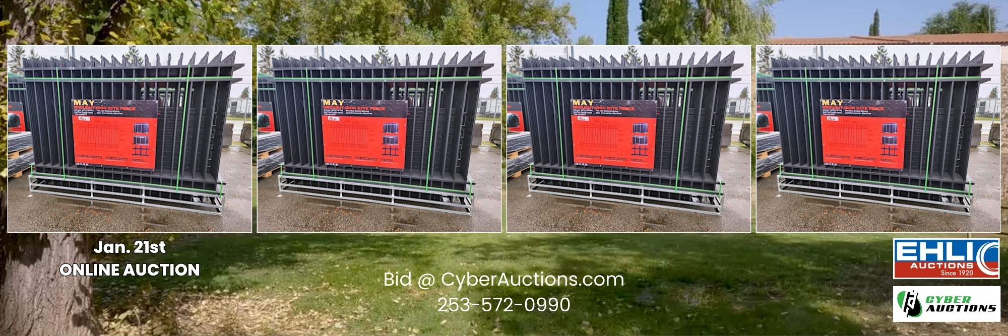 Bid @ CyberAuctions.com 253 572 0990